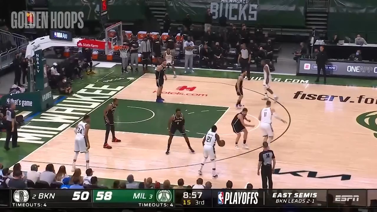 篮网力克雄鹿，乔治制霸全场的简单介绍