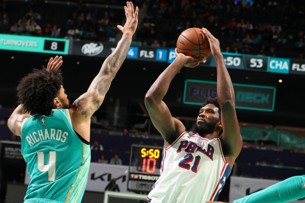 广东队轻取76人，恩比德状态火热的简单介绍