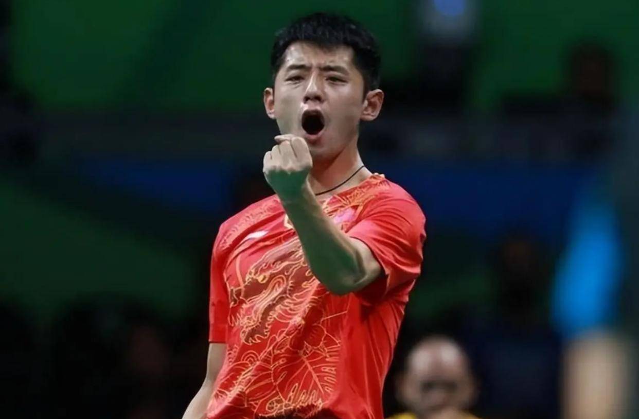 中国队逆转德国队，张继科点燃赛场